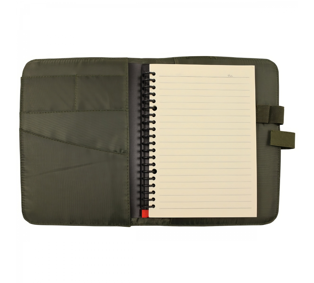 Planner "A5", with Velcro Panel, olive, MFH
