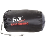 Mumienschlafsack "Economic" schwarz-grau
