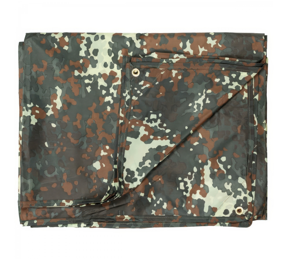 Mehrzweckplane "Tarp" flecktarn ca. 300 x 400 cm