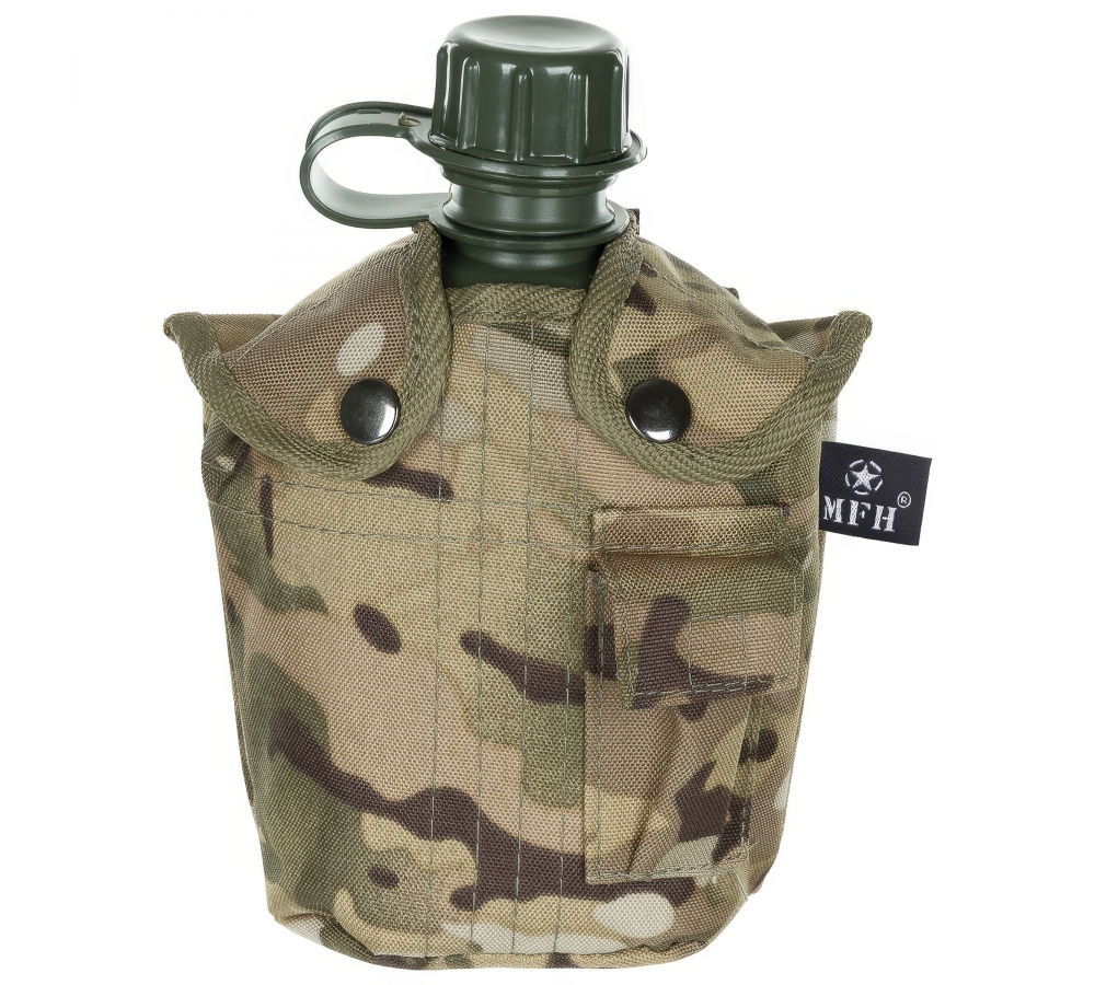 US Plastikfeldflasche 1 l Hülle operation-ca. BPA-frei