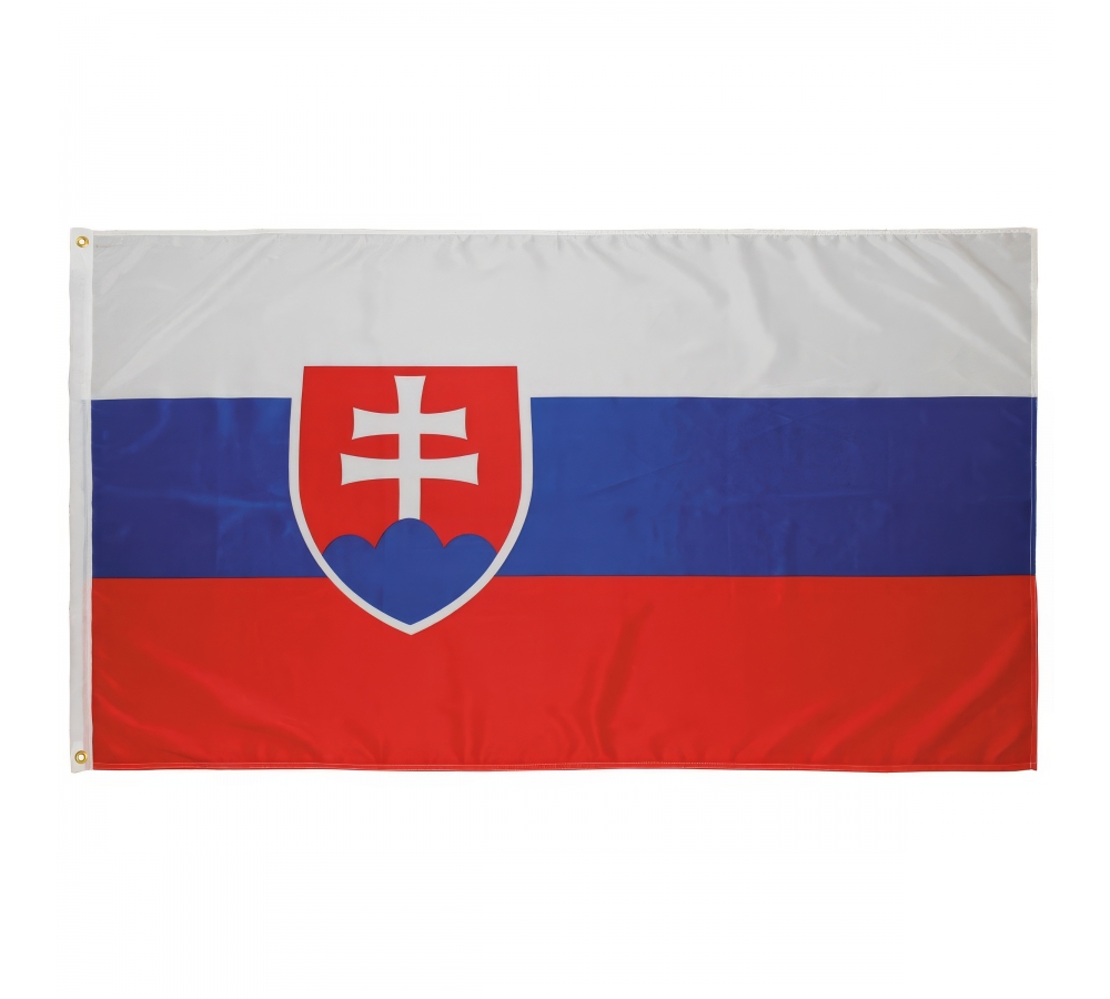 Fahne Slowakei Polyester 90 x 150 cm