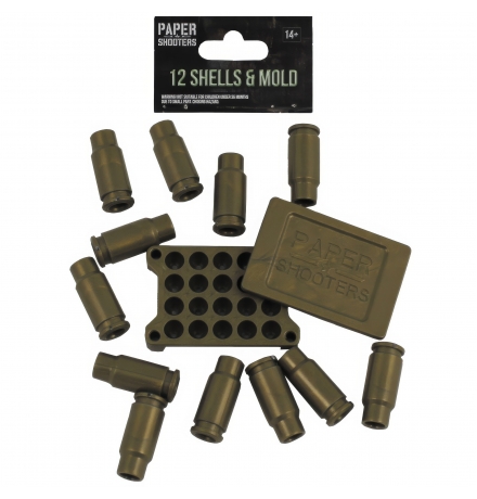 PAPER SHOOTERS Hülsen 12 Stück