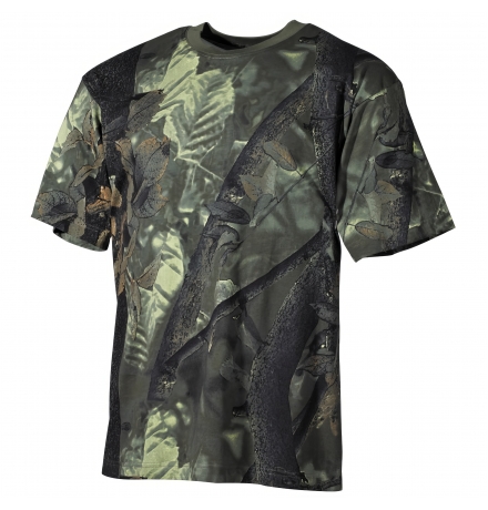 Camiseta de EE. UU. de manga corta verde cazador 170 g/m²