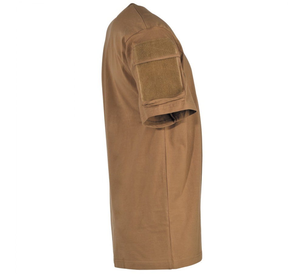 US T-Shirt halbarm coyote mit Ärmeltaschen
