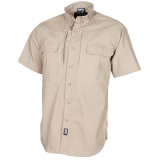 Hemd "Attack" kurzarm khaki Teflon Rip Stop