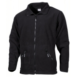Veste en polaire Arber noire