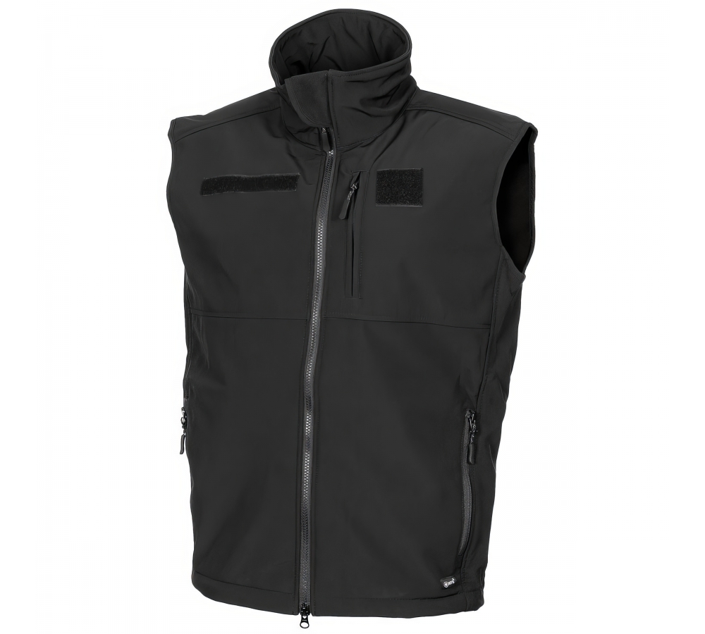 Softshell Weste "Allround" schwarz