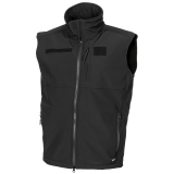 Softshell Weste "Allround" schwarz
