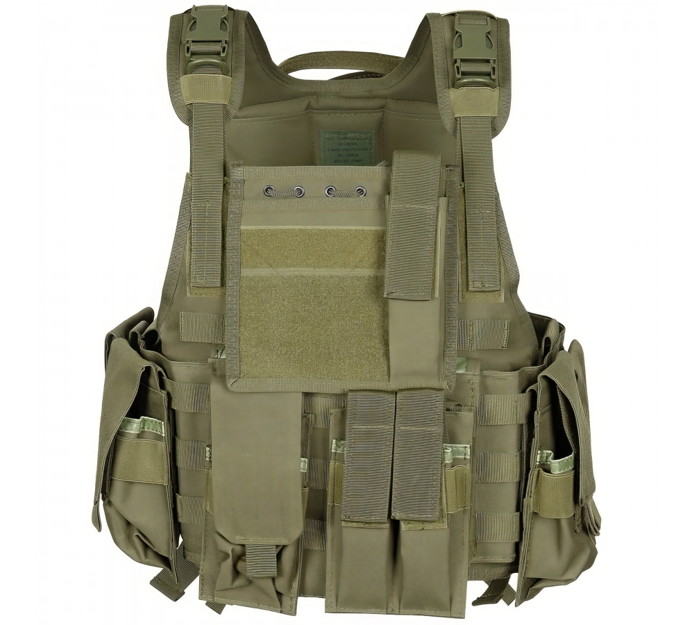 Weste "Ranger" div. Taschen oliv