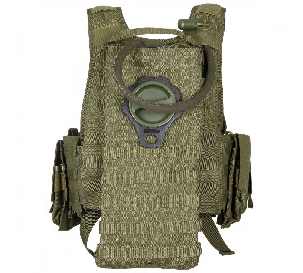 Weste "Ranger" div. Taschen oliv