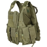 Weste "Ranger" div. Taschen oliv
