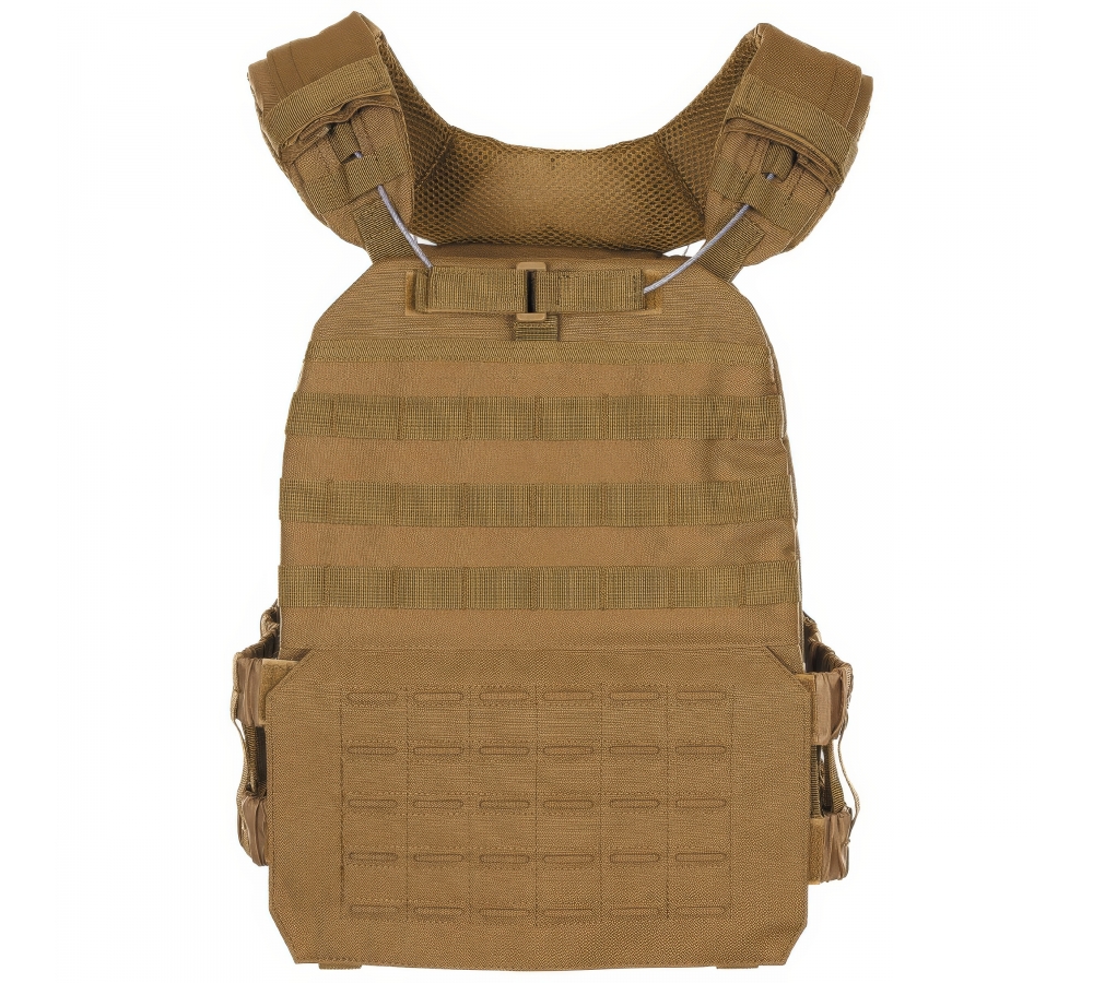 Tactical Weste "Laser MOLLE" coyote tan