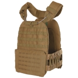 Tactical Weste "Laser MOLLE" coyote tan