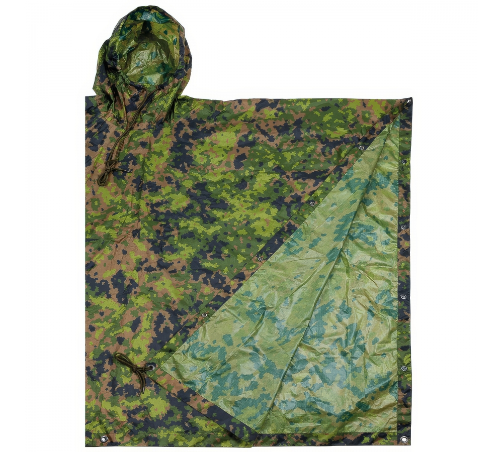 Poncho Rip Stop M05 tarn ca. 144 x 223 cm