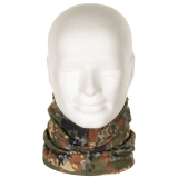 MFH Multifunktionstuch Flecktarn – Halswärmer, Loop-Schal, Sturmhaube & Stirnband