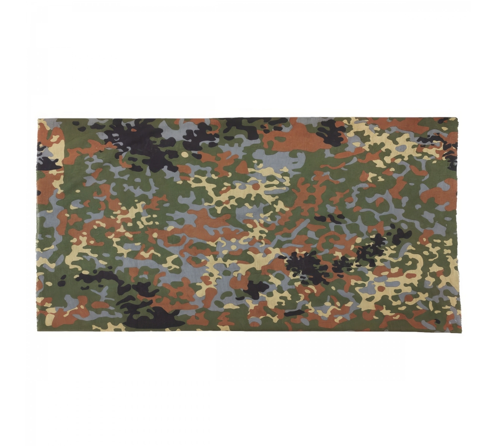 MFH Multifunktionstuch Flecktarn – Halswärmer, Loop-Schal, Sturmhaube & Stirnband