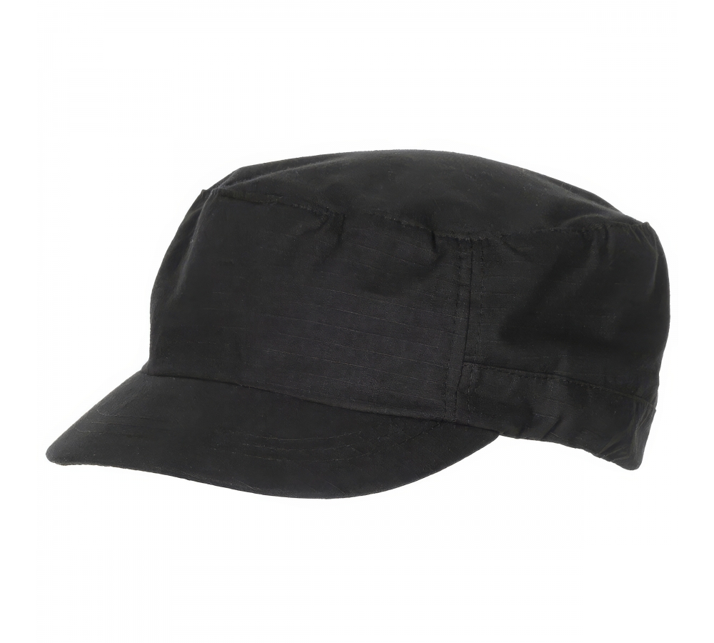 US Cap Rip Stop schwarz "Elasti-Fit"