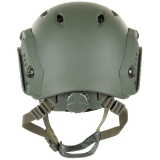 US Helm FAST-Fallschirmjäger oliv Rails ABS-Kunststoff