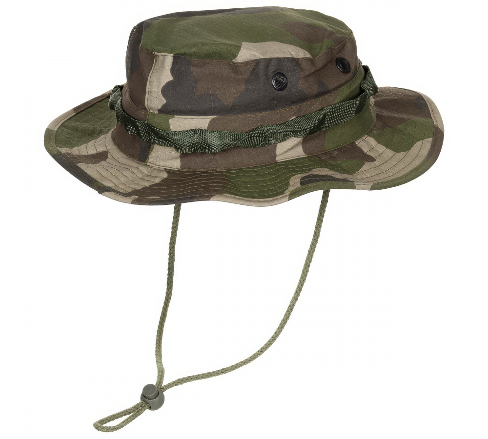 US GI Buschhut mit Kinnband GI Boonie Rip Stop CCE tarn