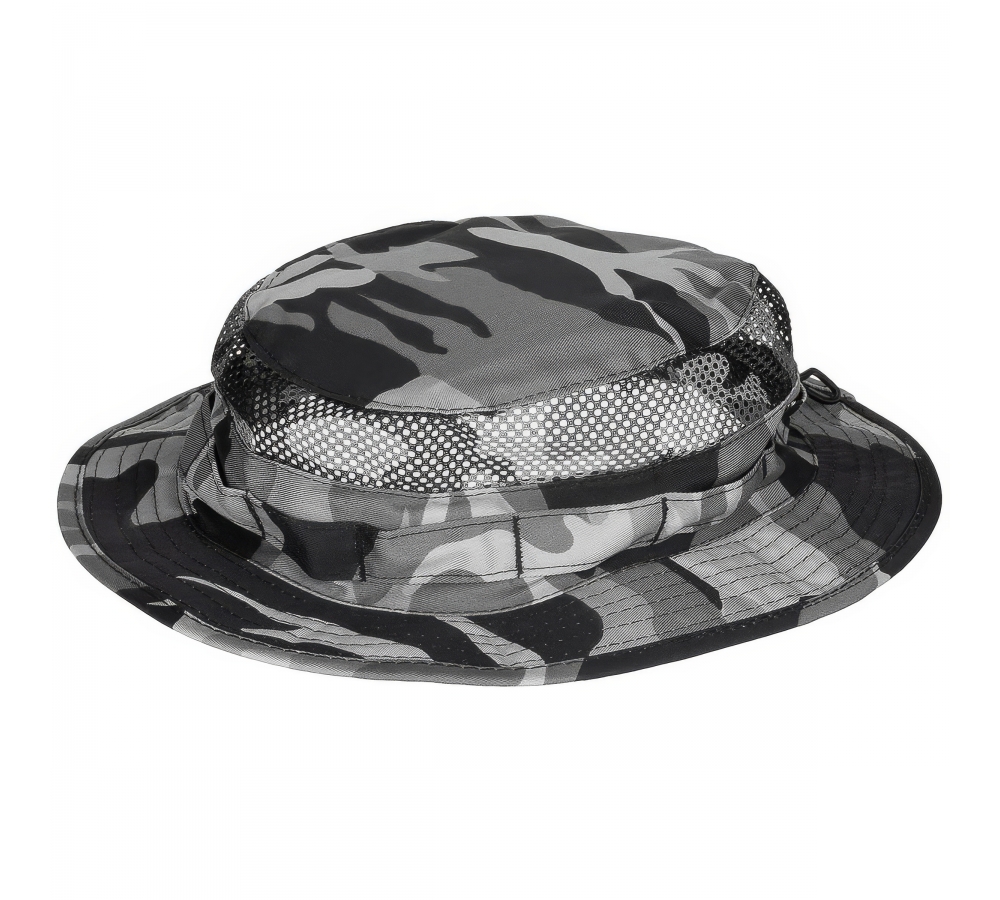 Buschhut "Mesh Boonie" grey camo