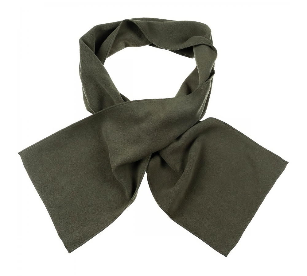 Fleece-Schal oliv ca. 160 x 25 cm