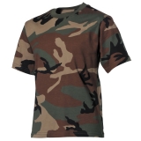 Kinder T-Shirt woodland halbarm 170 g/m²