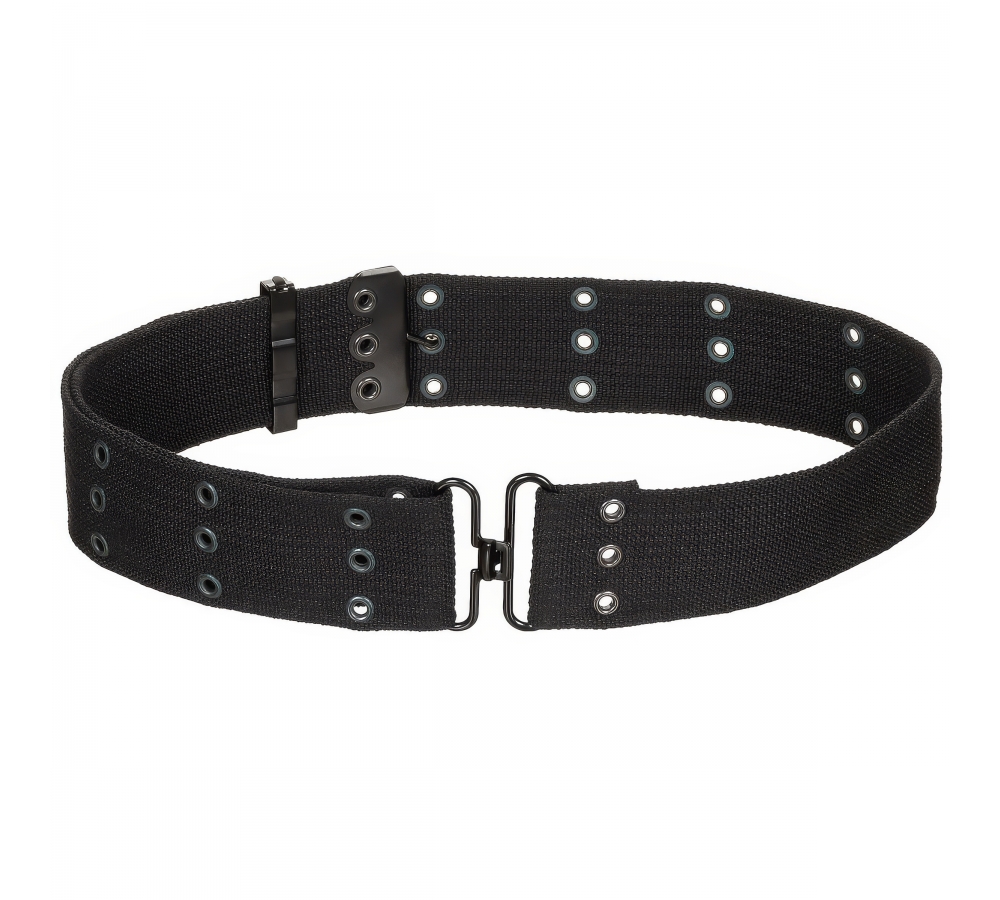 Ceinture de pistolet noire env. 6 cm