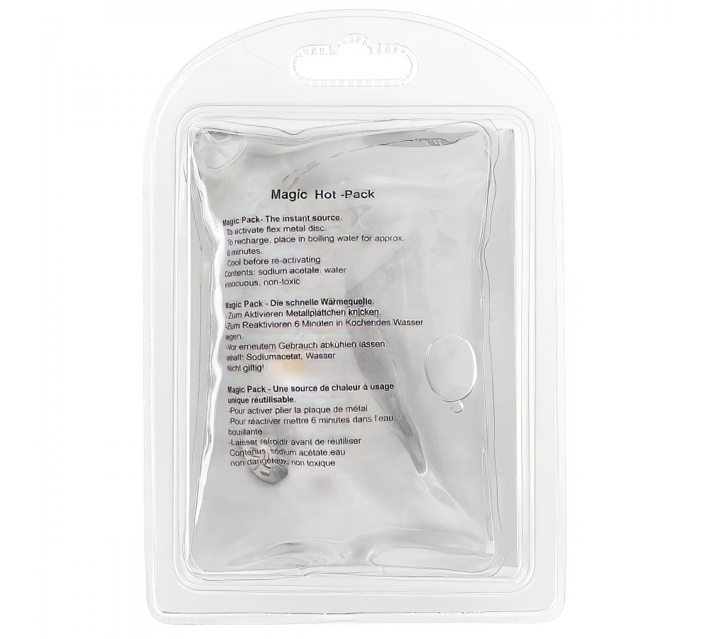 Hot Pack reactivable transparent