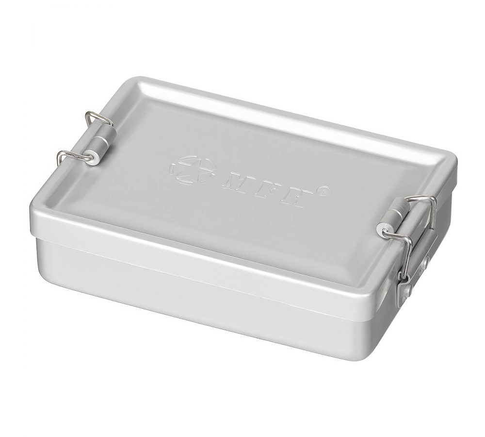 MFH Aluminium-Box, wasserdicht, silber – Transportbehälter für Camping & Outdoor