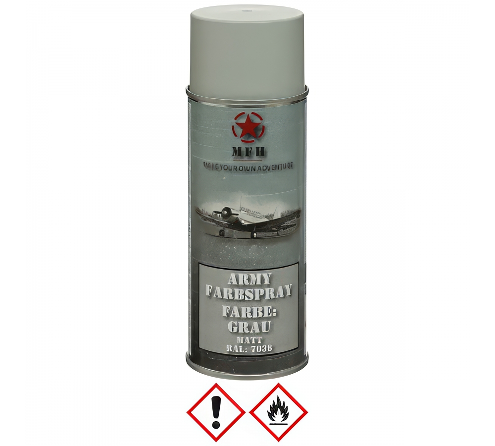 Army Farbspray GRAU matt 400 ml