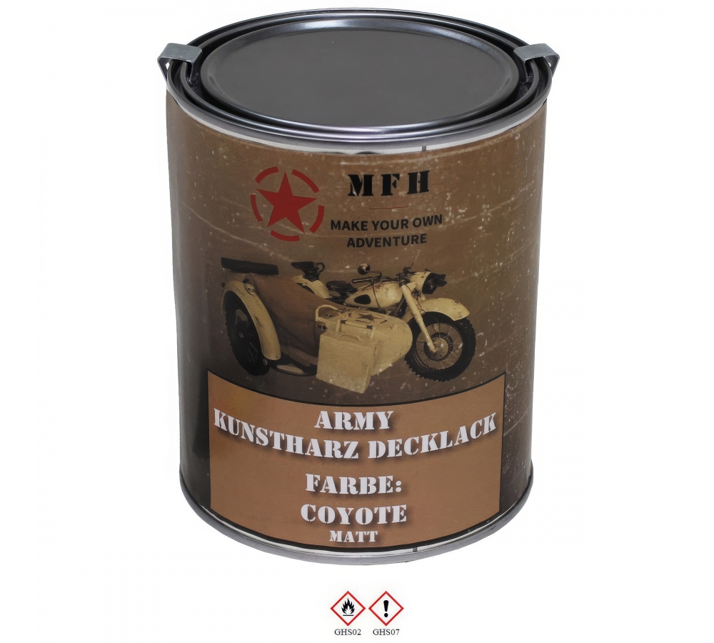 Army Lack COYOTE matt Dose 1 l