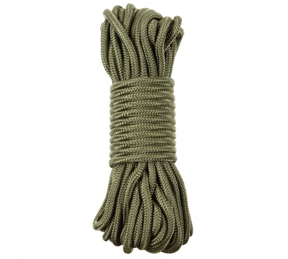 Seil oliv 5 mm 15 Meter