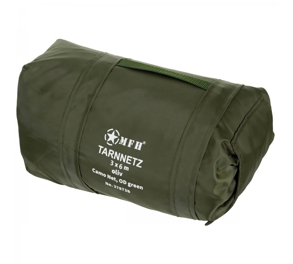 Tarnnetz 3 x 6 m oliv