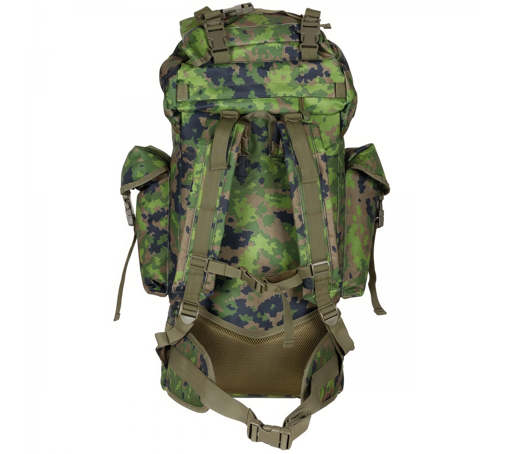 BW Muharebe Sırt Çantası MOLLE 65 l alüminyum çubuk M05 kamuflaj
