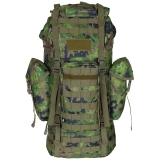 BW Muharebe Sırt Çantası MOLLE 65 l alüminyum çubuk M05 kamuflaj