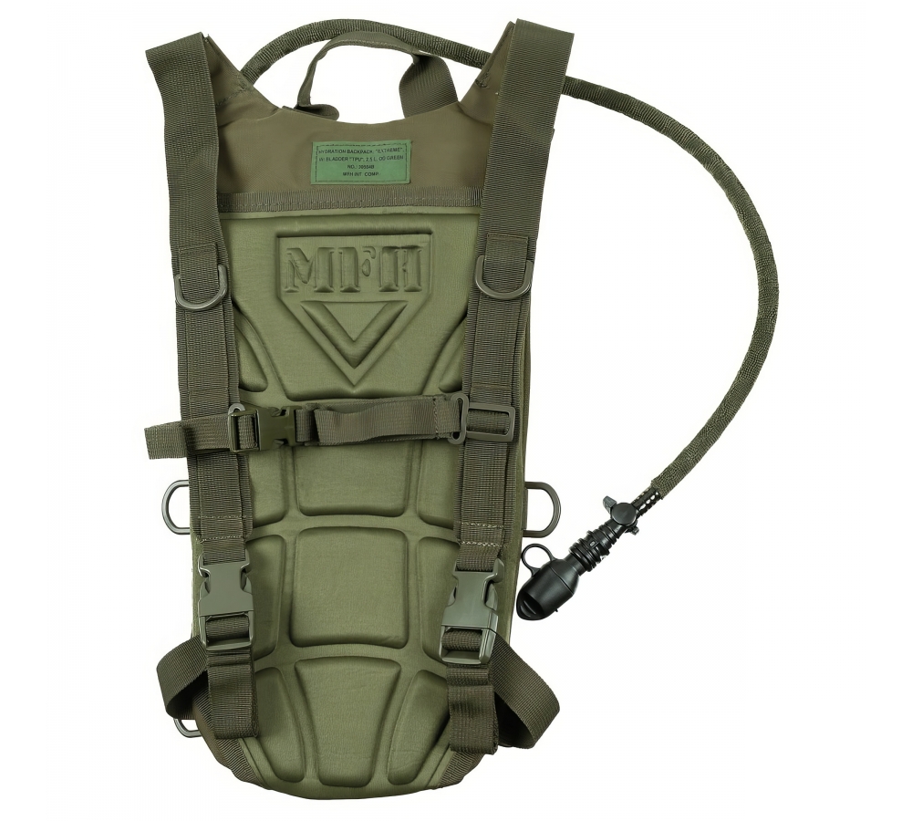 Trinkrucksack mit TPU-Beutel "Extreme" 2,5 l oliv
