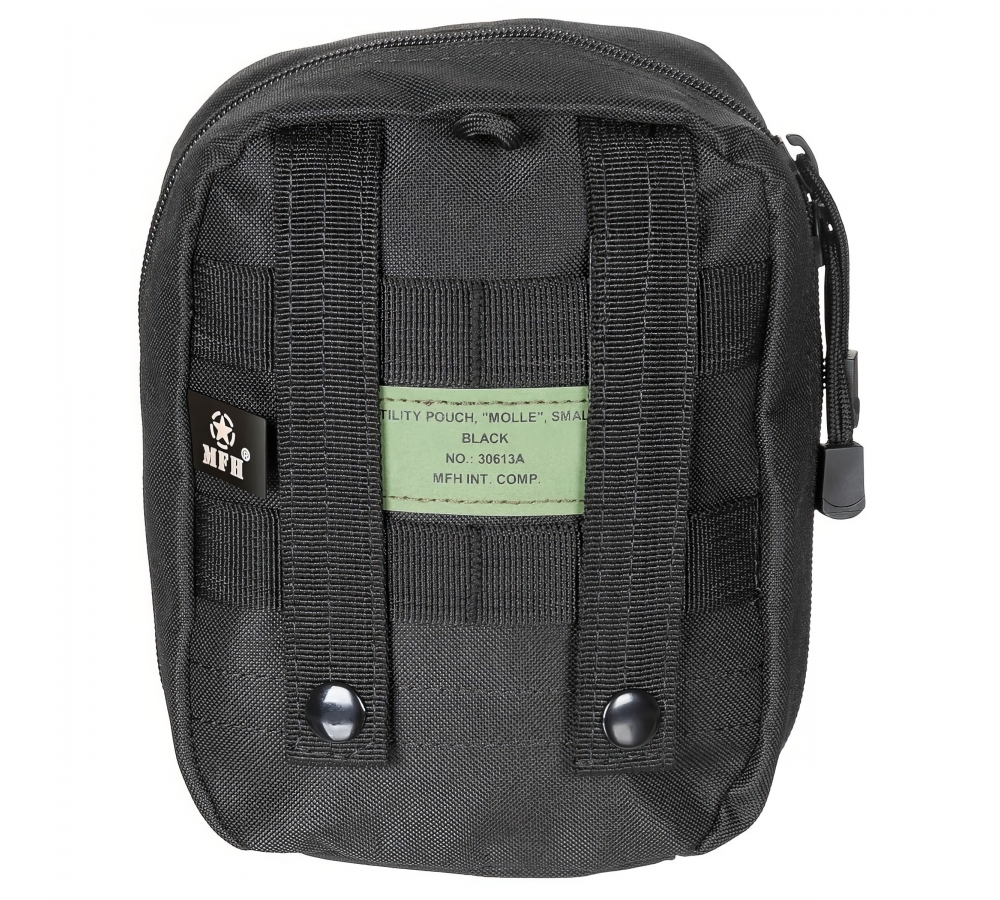 Custodia Utility MOLLE piccola nera