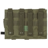 Magazine Pouch triple "MOLLE" OD green
