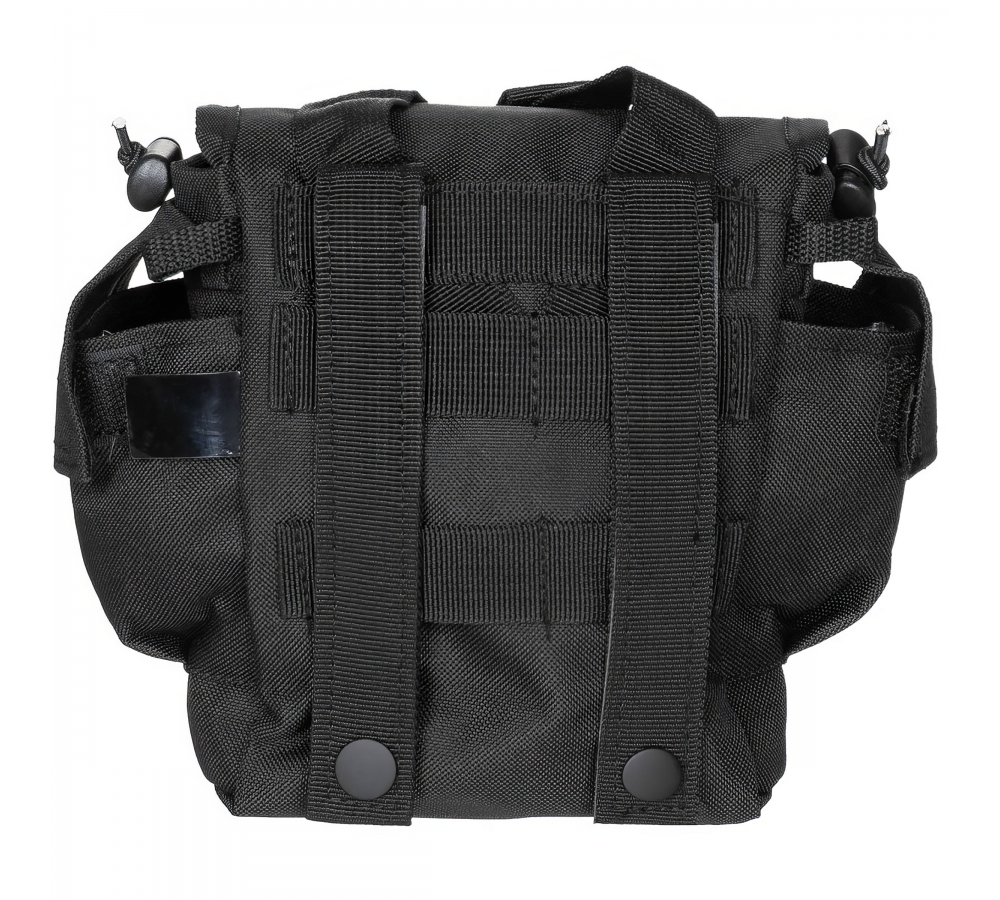 Trinkflaschen Tasche "MOLLE" schwarz