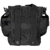 Trinkflaschen Tasche "MOLLE" schwarz