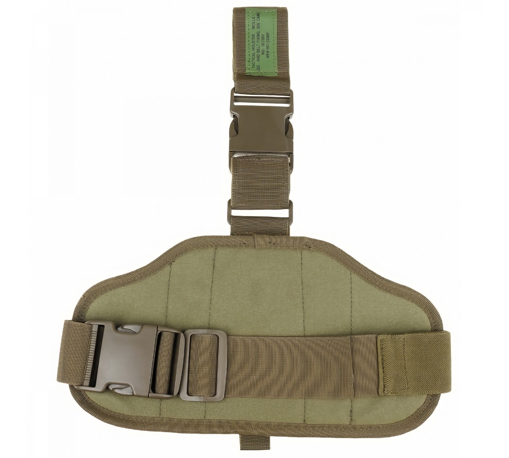 Pistolenbeinholster "MOLLE" rechts flecktarn