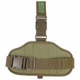 Pistolenbeinholster "MOLLE" rechts flecktarn
