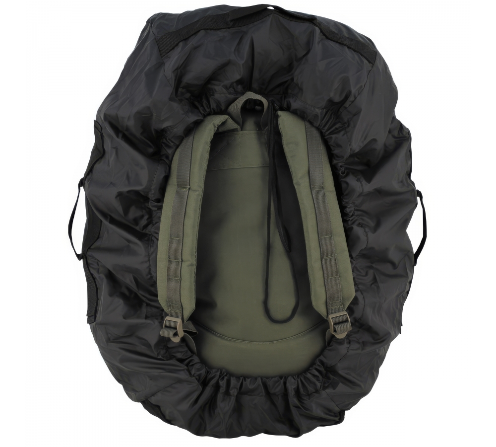 Rucksacküberzug "Transit I" schwarz 80-100 l