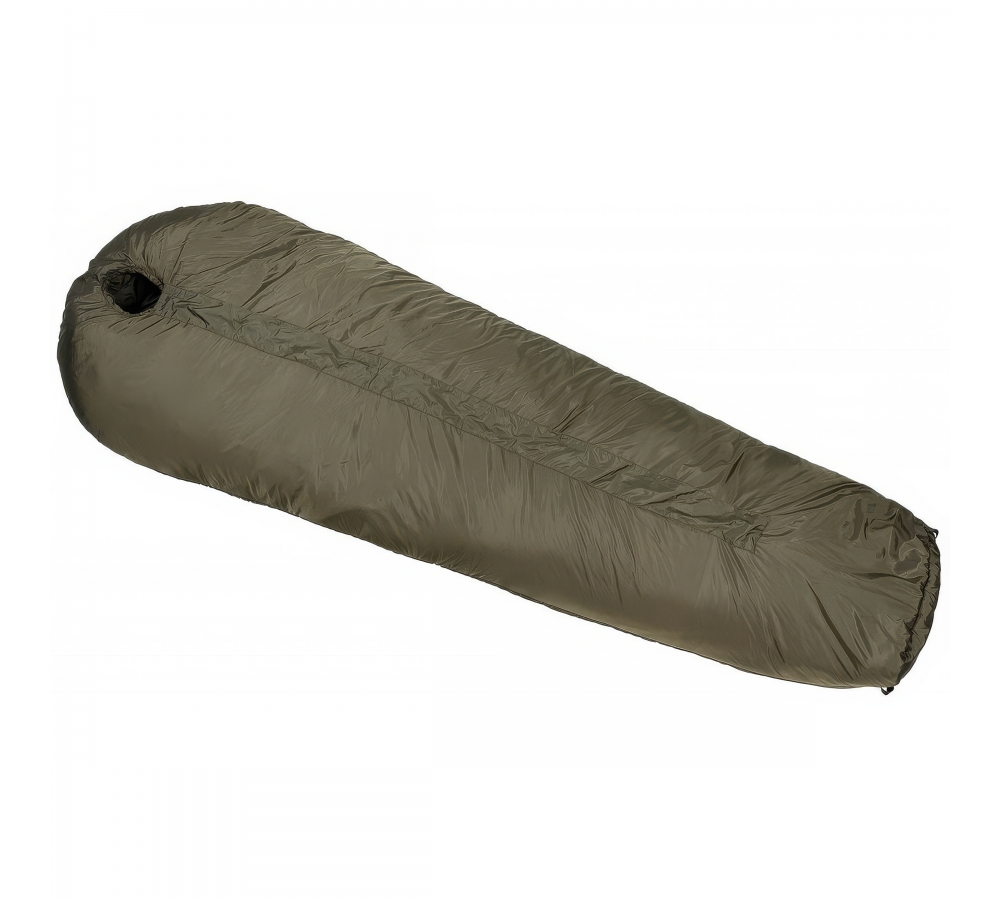 Mummy Sleeping Bag "3 Seasons" OD green 2-layer filling