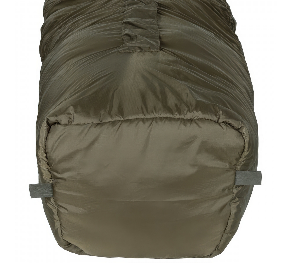 Mummy Sleeping Bag "3 Seasons" OD green 2-layer filling