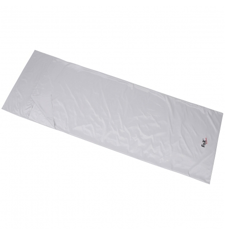 Hüttenschlafsack "Arber" grau Microfaser