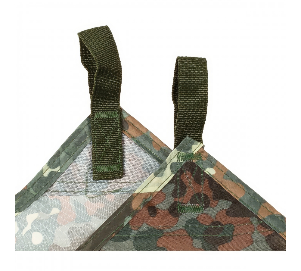 Mehrzweckplane "Tarp Extrem" flecktarn ca. 300 x 300 cm