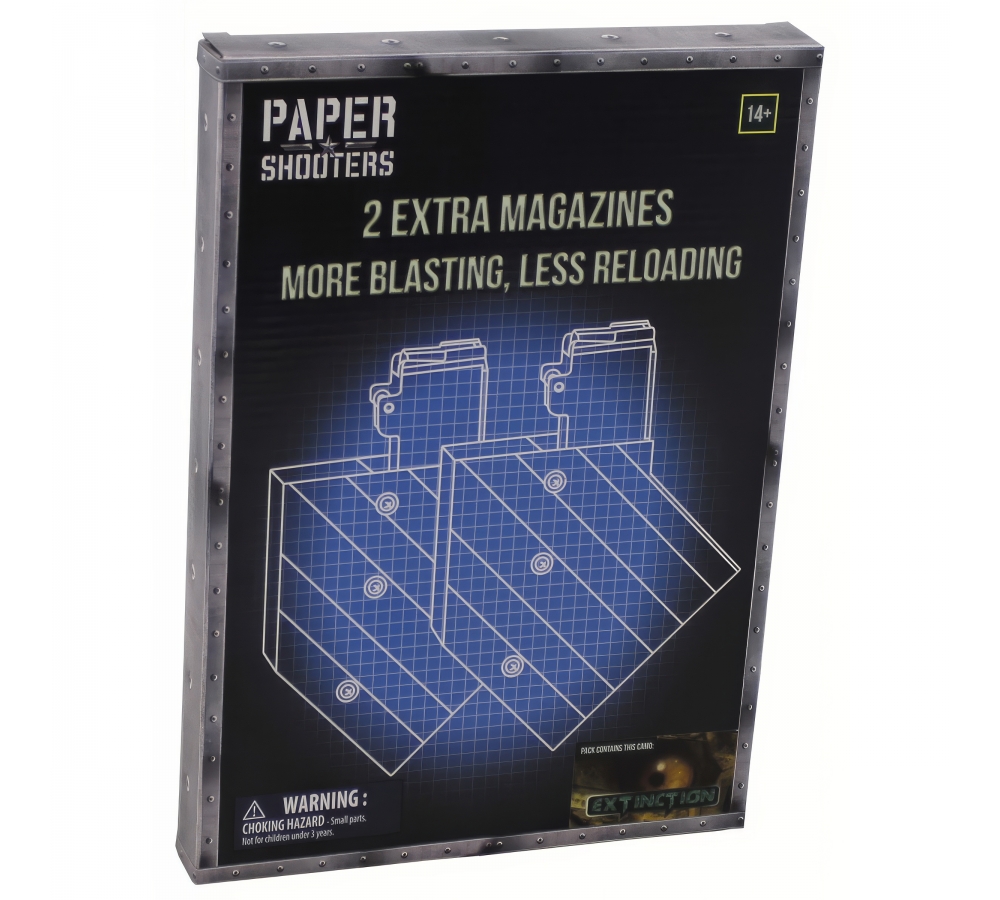 PAPER SHOOTERS Bausatz Magazin "Extinction" 2er Pack