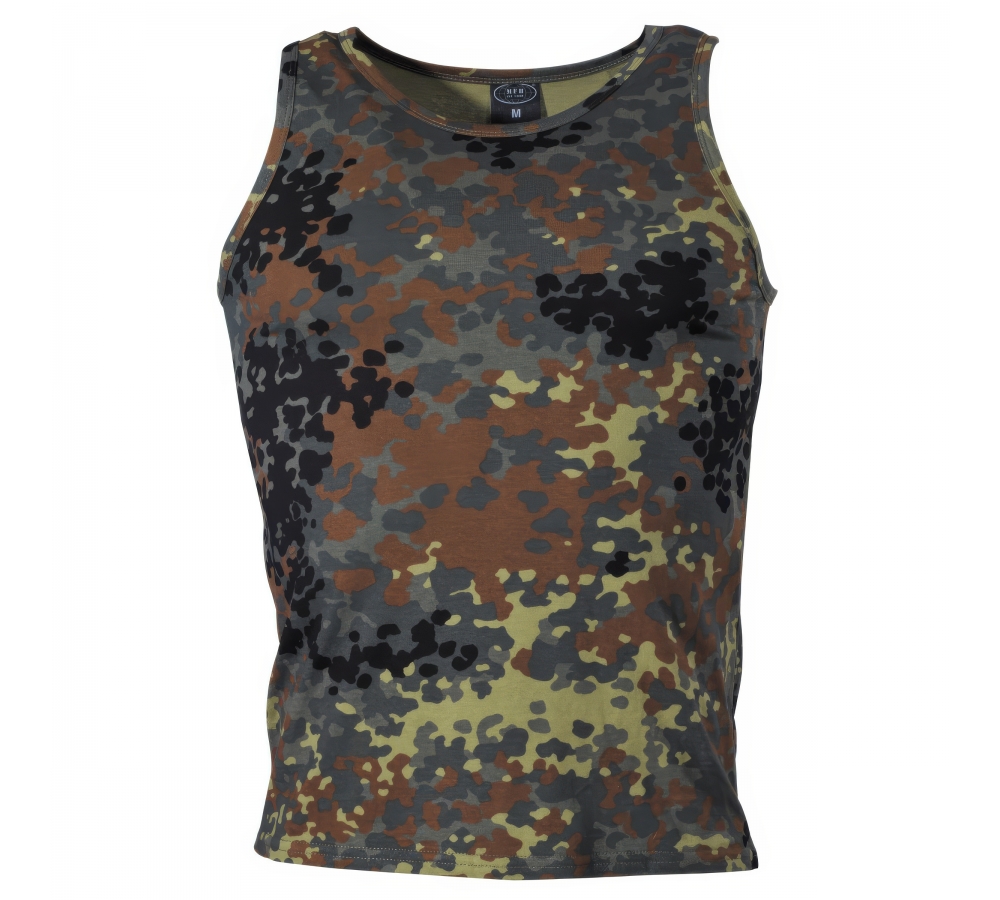 US Tarn Tank-Top flecktarn 170 g/m²