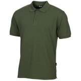 Poloshirt oliv mit Knopfleiste